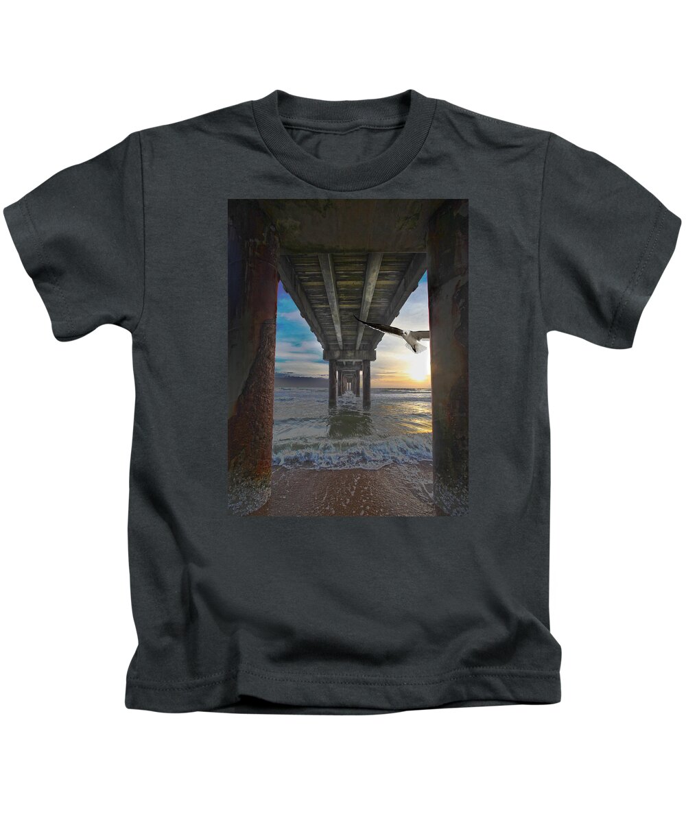 Sun Kids T-Shirt featuring the photograph Framed by Robert Och