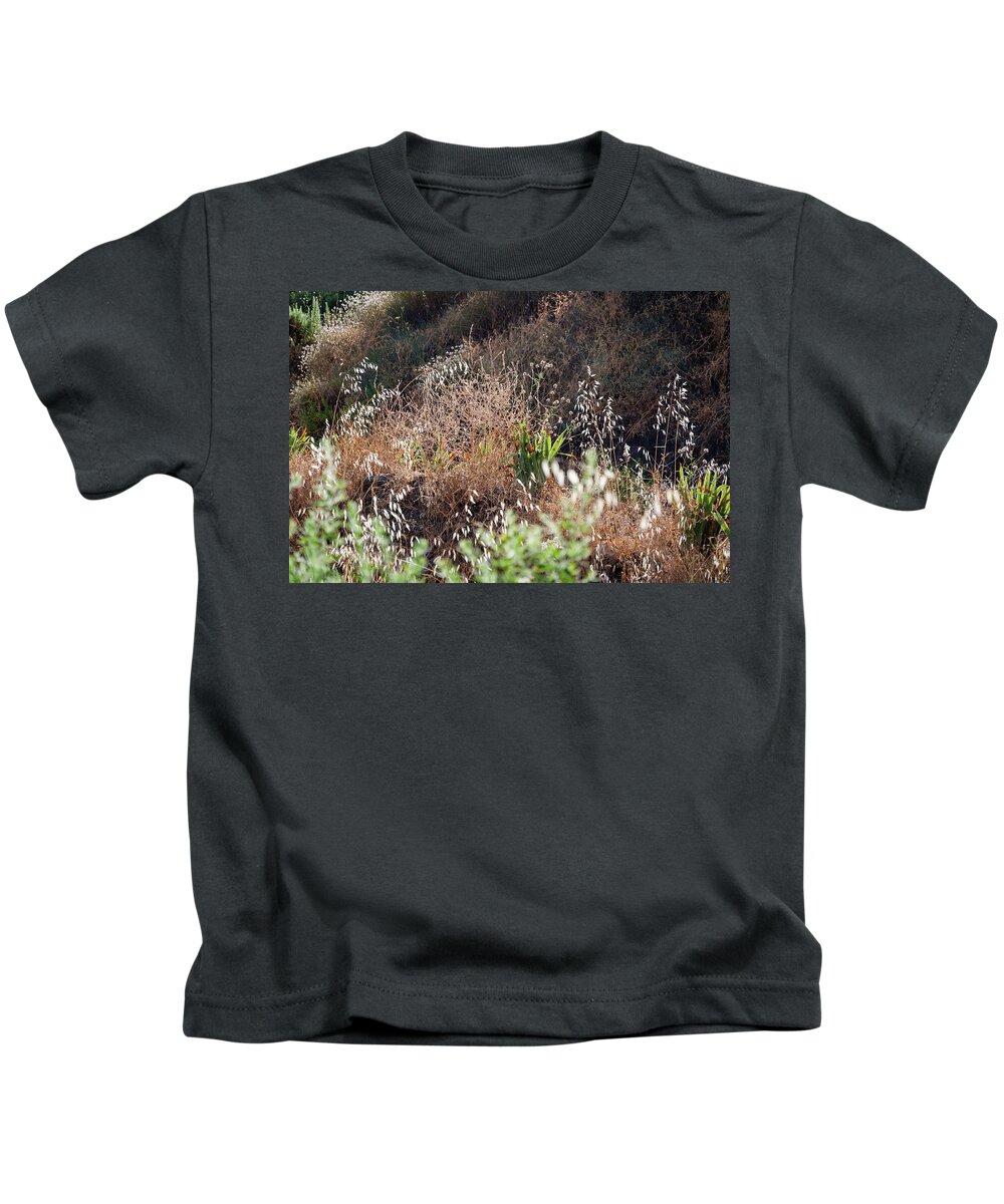 Andalucia Kids T-Shirt featuring the photograph Garden Contre Jour by Geoff Smith