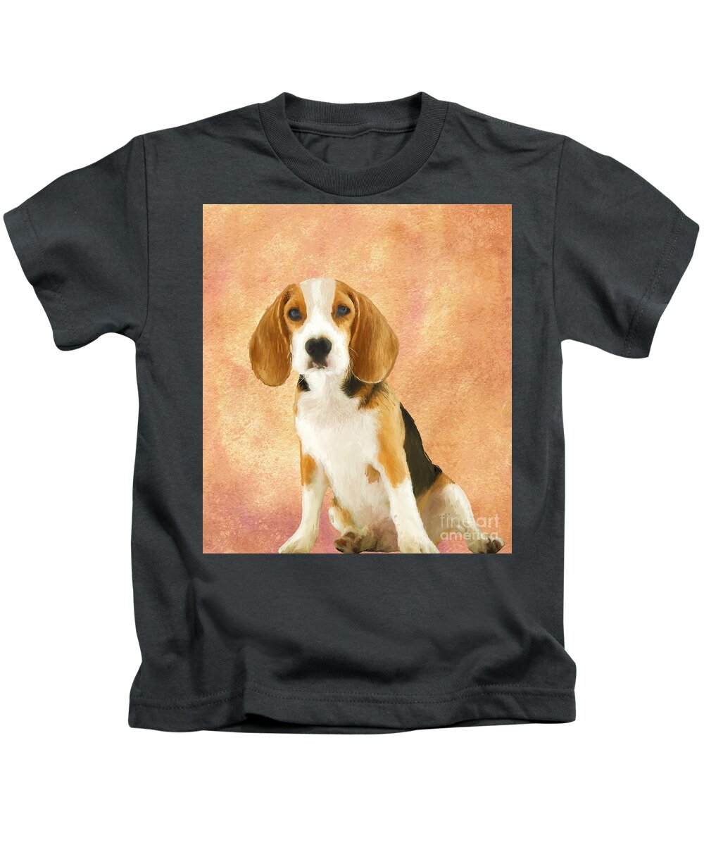 Gizmo Kids T-Shirt featuring the painting Gizmo by Jim Hatch