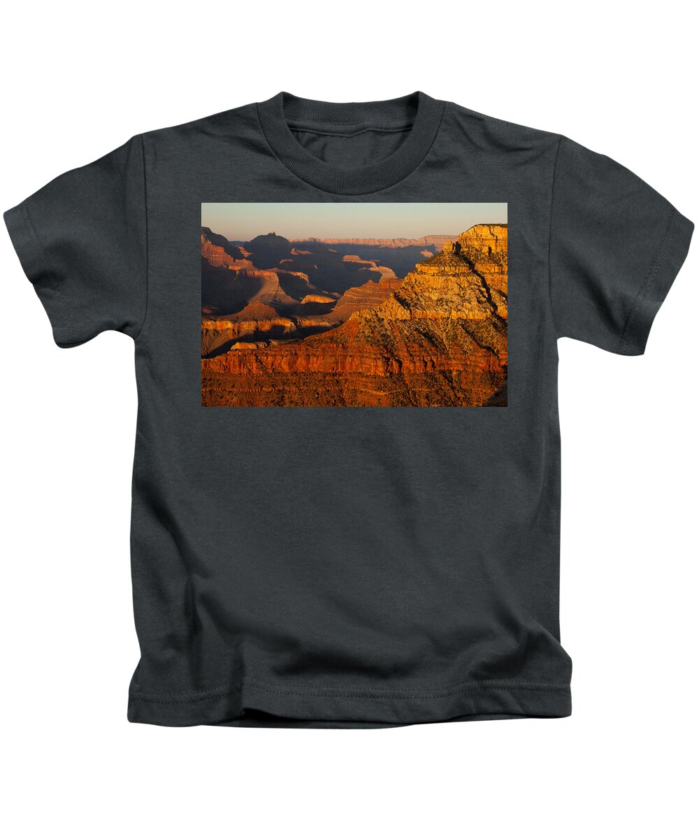 Grand Canyon National Park Kids T-Shirt featuring the photograph Grand Canyon 149 by Michael Fryd