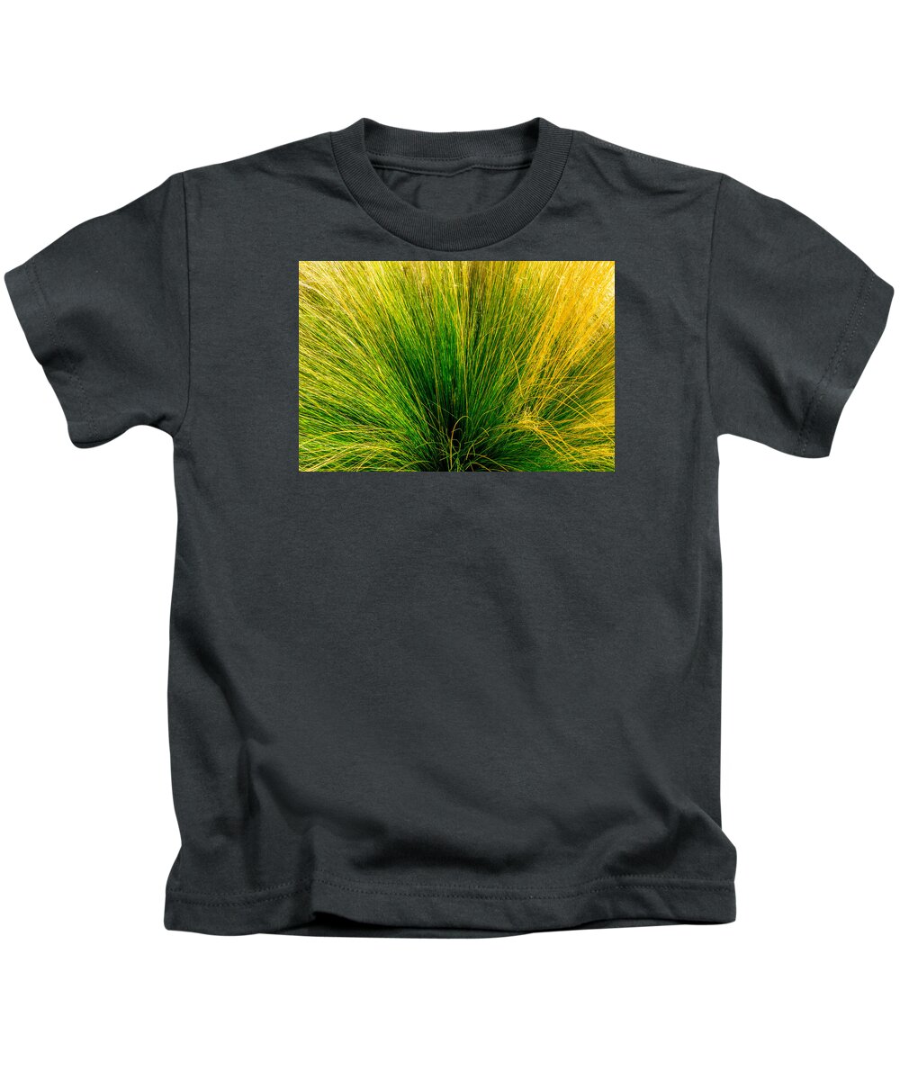 Grass Kids T-Shirt featuring the photograph Grass by Derek Dean