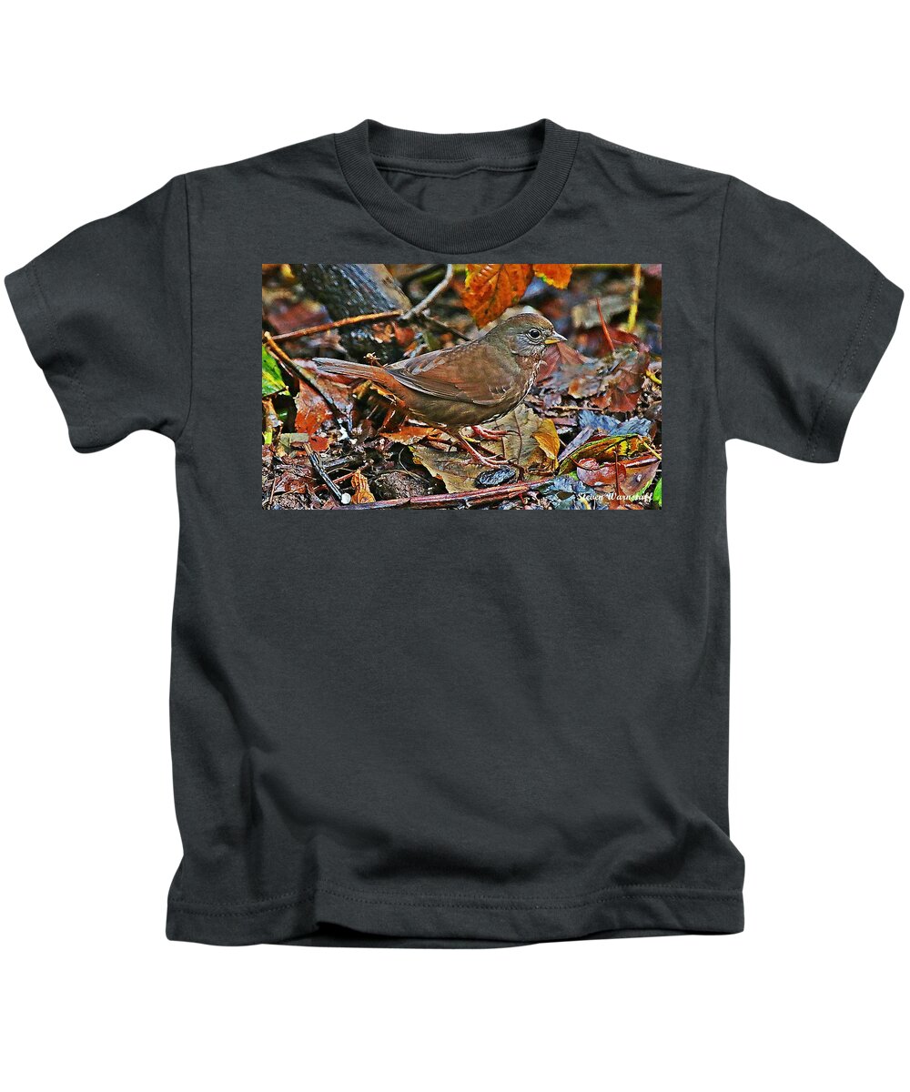 Oregon Kids T-Shirt featuring the photograph Grounded by Steve Warnstaff
