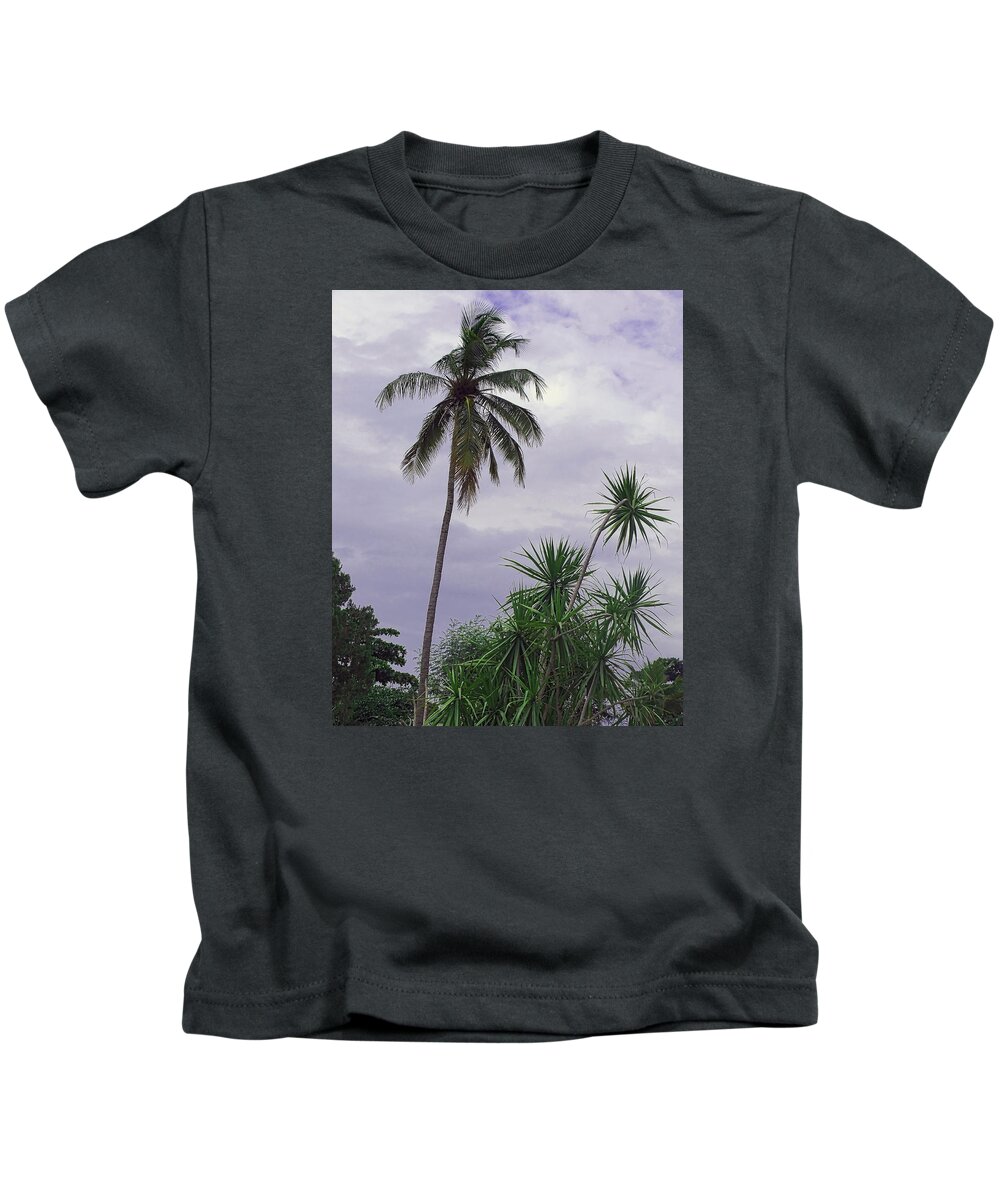  Tree Kids T-Shirt featuring the photograph Haiti Where Are All The Trees by M Three Photos
