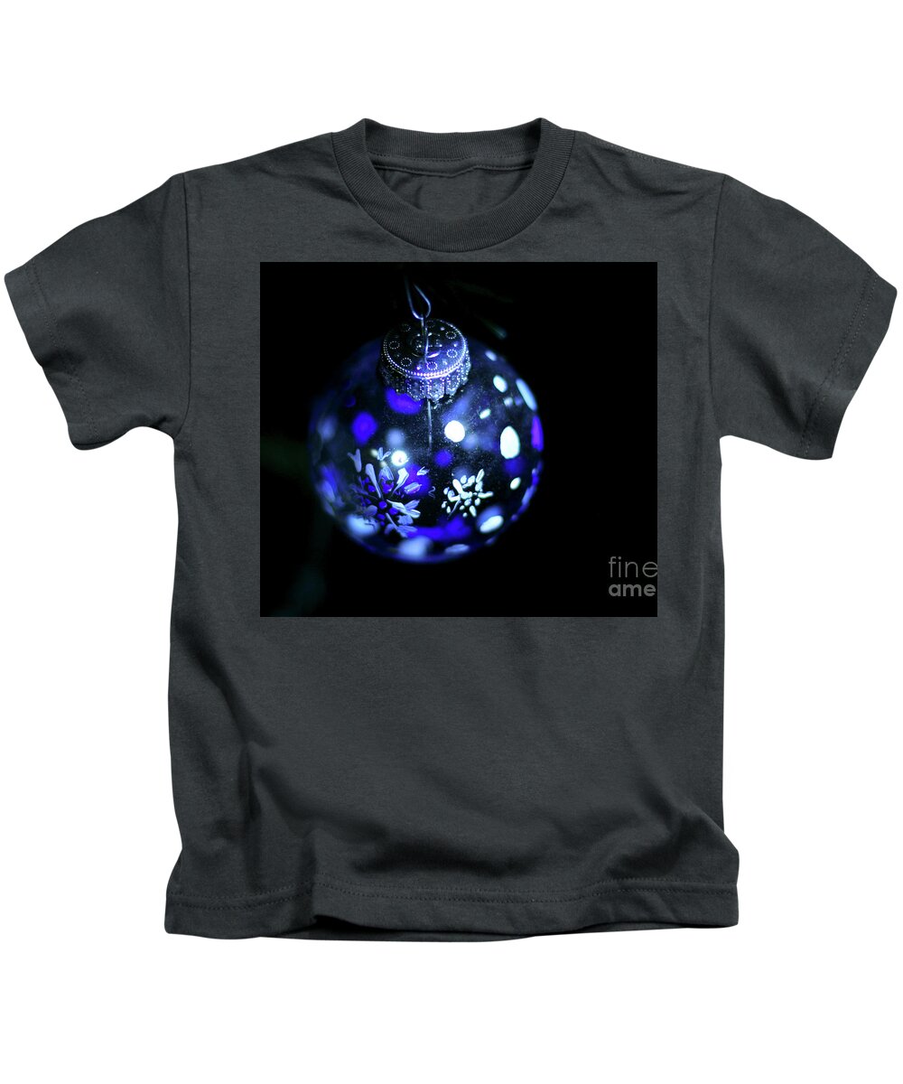 Ornament Kids T-Shirt featuring the photograph Handpainted Ornament 003 by Joseph A Langley