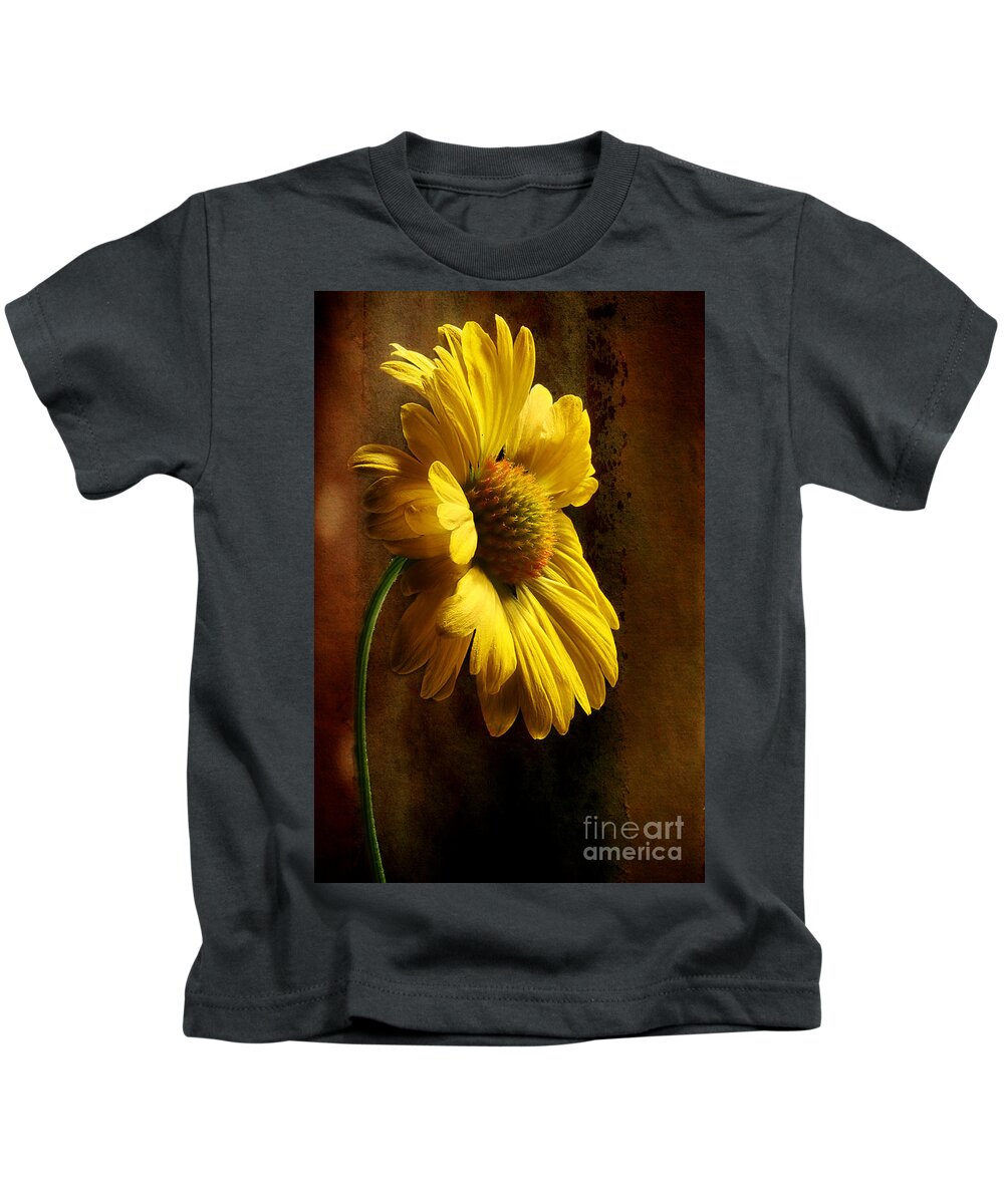Daisy Kids T-Shirt featuring the photograph Happiness Is A Flower Shared by Michael Eingle