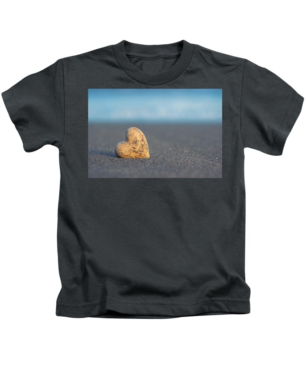 Sea Kids T-Shirt featuring the photograph Zen Heart by Stelios Kleanthous