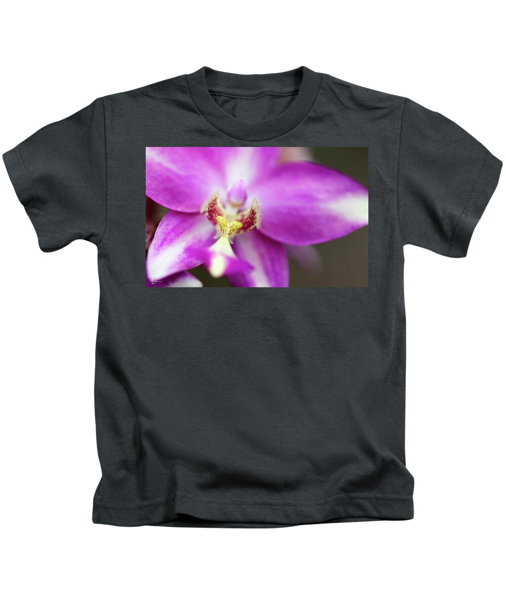 Macro Kids T-Shirt featuring the photograph Heartfelt by Mary Anne Delgado