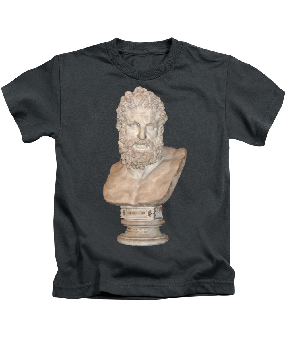 Photography Kids T-Shirt featuring the photograph Hercules by Francesca Mackenney