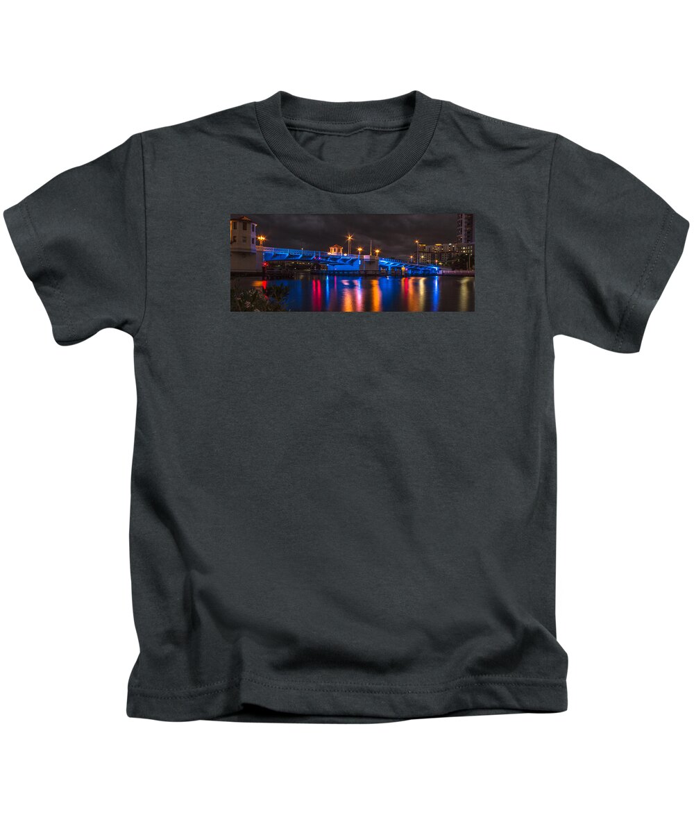 River Kids T-Shirt featuring the photograph Hillsborough River by Mike Dunn