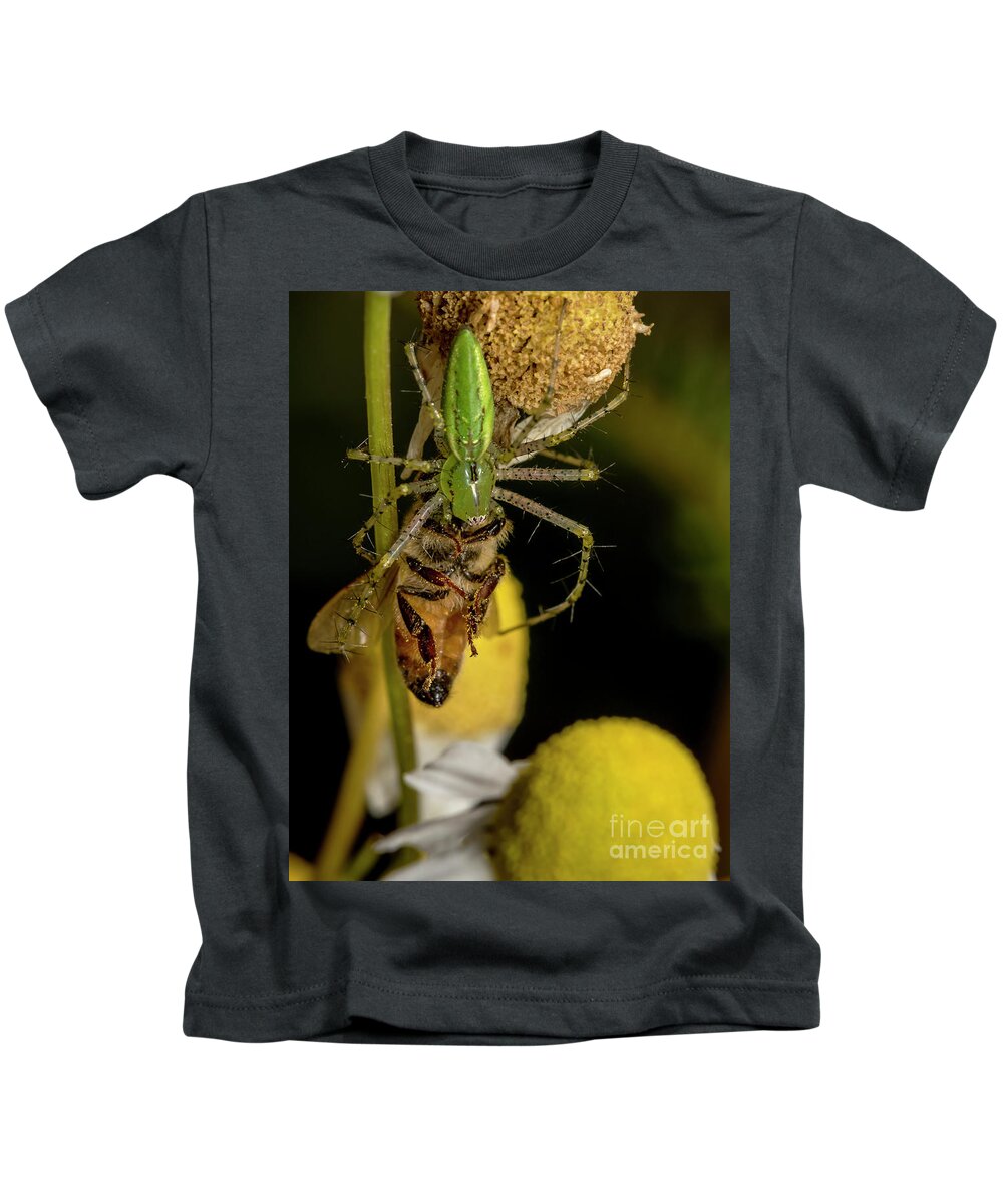Chamomile Kids T-Shirt featuring the photograph Hold on I got you by Shawn Jeffries