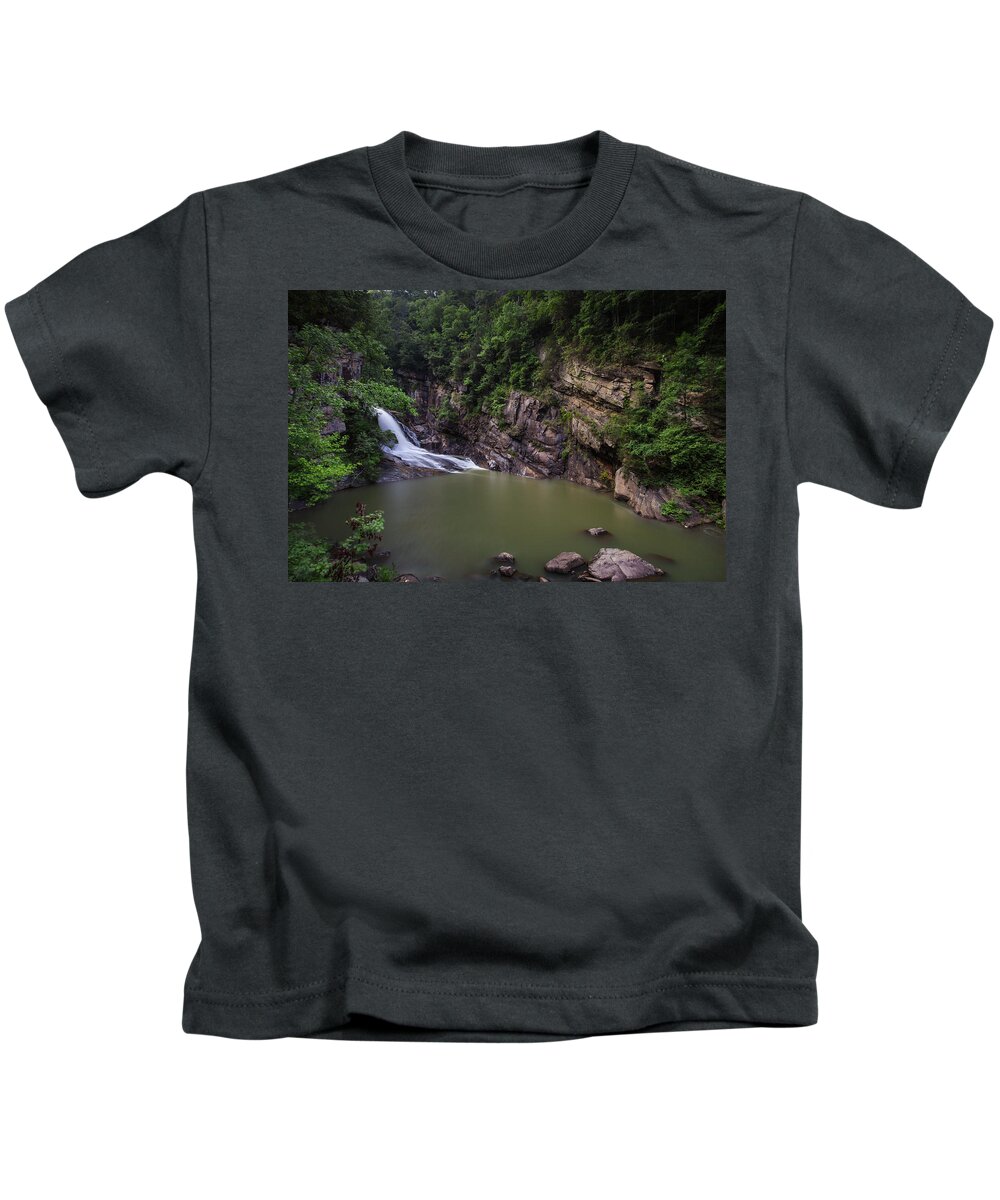 Hurricane Kids T-Shirt featuring the photograph Hurricane Falls by Sean Allen