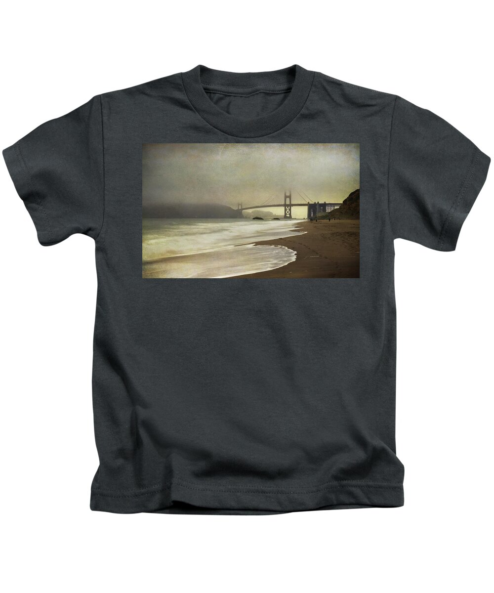 San Francisco Kids T-Shirt featuring the photograph If You Could Just Stay by Laurie Search