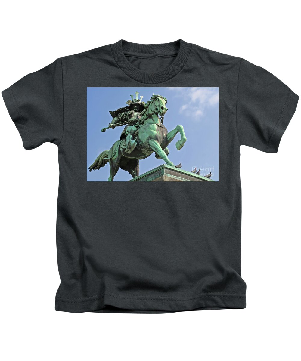 Steed Kids T-Shirt featuring the photograph Imperial Steed by Marcel Stevahn