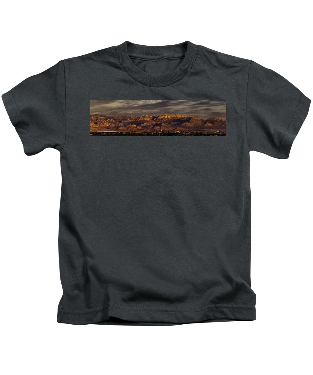 Landscapes Kids T-Shirt featuring the photograph In The Morning Light by Ed Clark