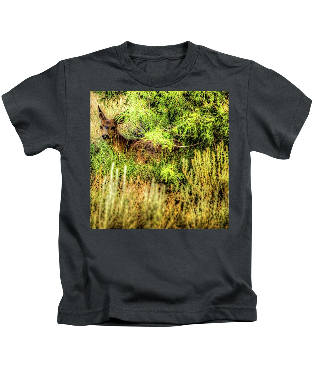 Nature Kids T-Shirt featuring the photograph Invisible Nature One Real  by John Burnie