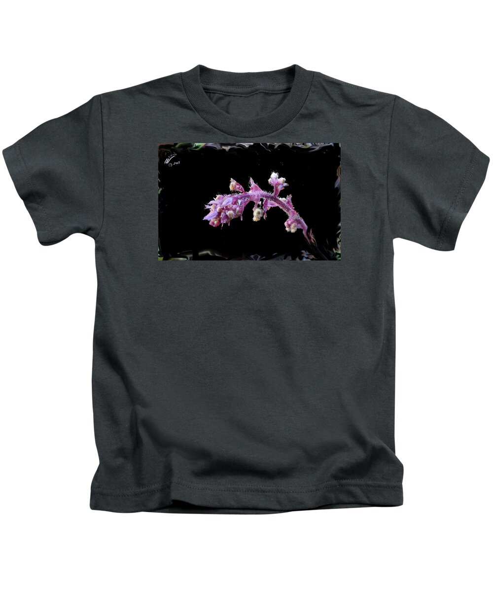Plant Kids T-Shirt featuring the photograph Ipomoea batatas by Leon deVose