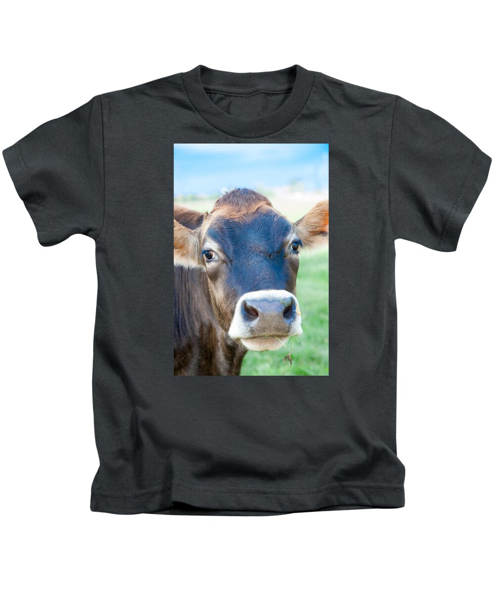 Nature Kids T-Shirt featuring the photograph Is it Dinner? by Judy Wright Lott