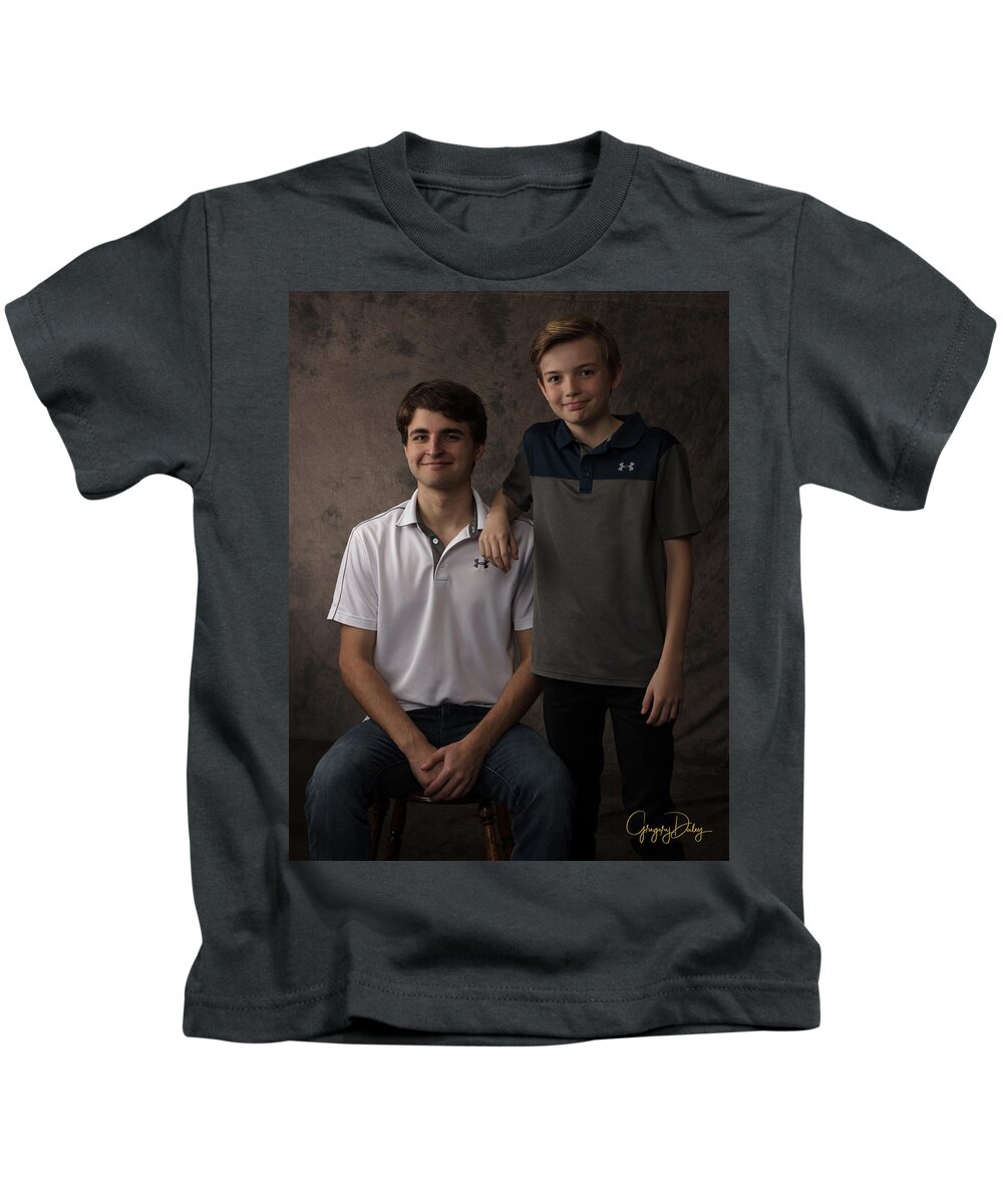 Johnathan March Kids T-Shirt featuring the photograph Johnathan March 4 by Gregory Daley MPSA