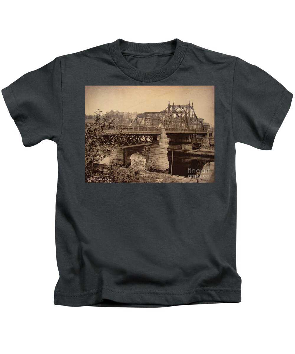 Kingsbridge Kids T-Shirt featuring the photograph Kingsbridge, 1903 by Cole Thompson