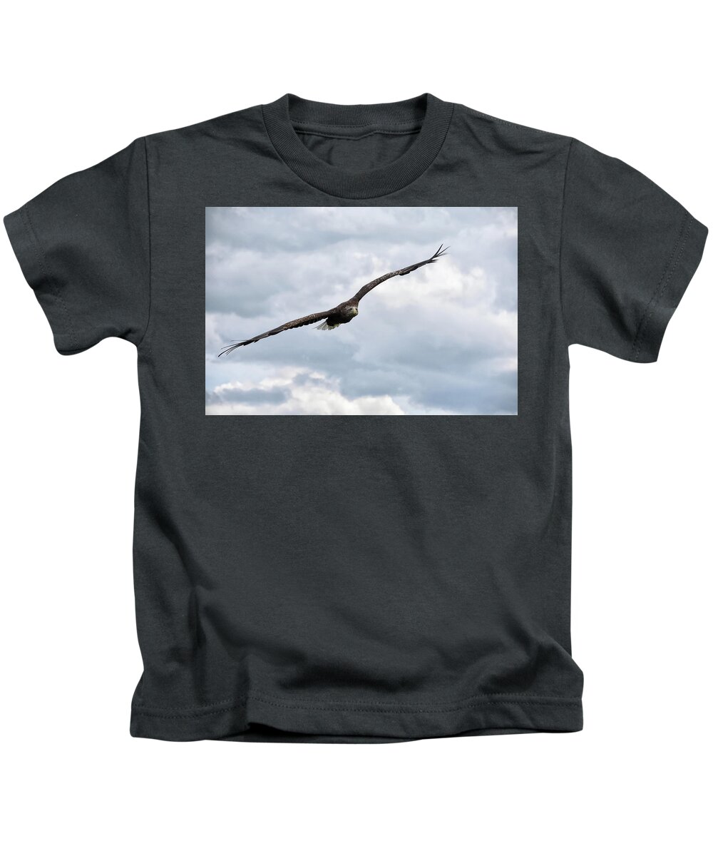Eagle Kids T-Shirt featuring the photograph Locked On by Kuni Photography