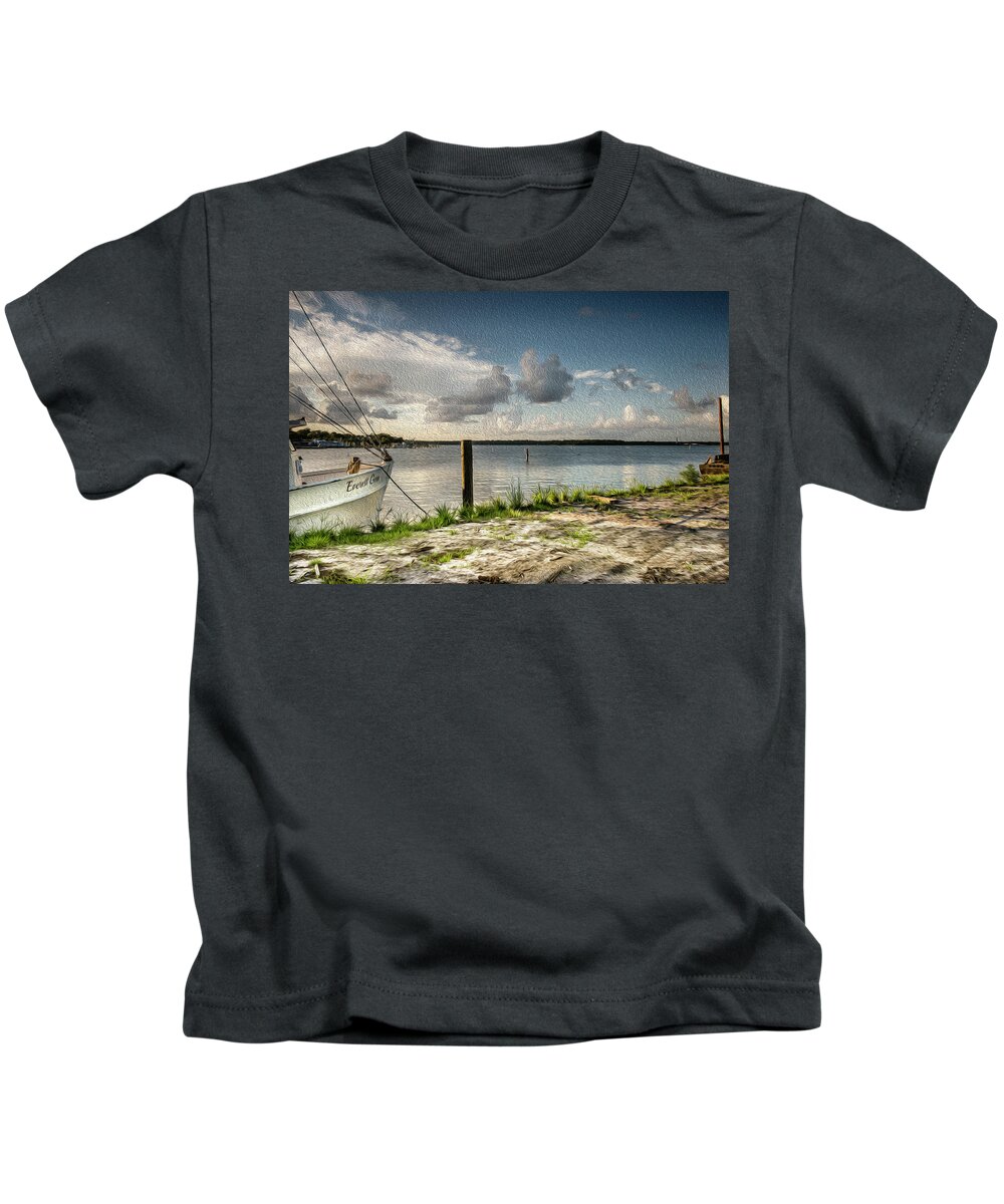 East Coast Kids T-Shirt featuring the photograph Long Summer Days by Cynthia Wolfe