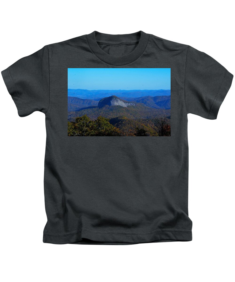  Kids T-Shirt featuring the photograph Looking Glass Rock by Chuck Brown