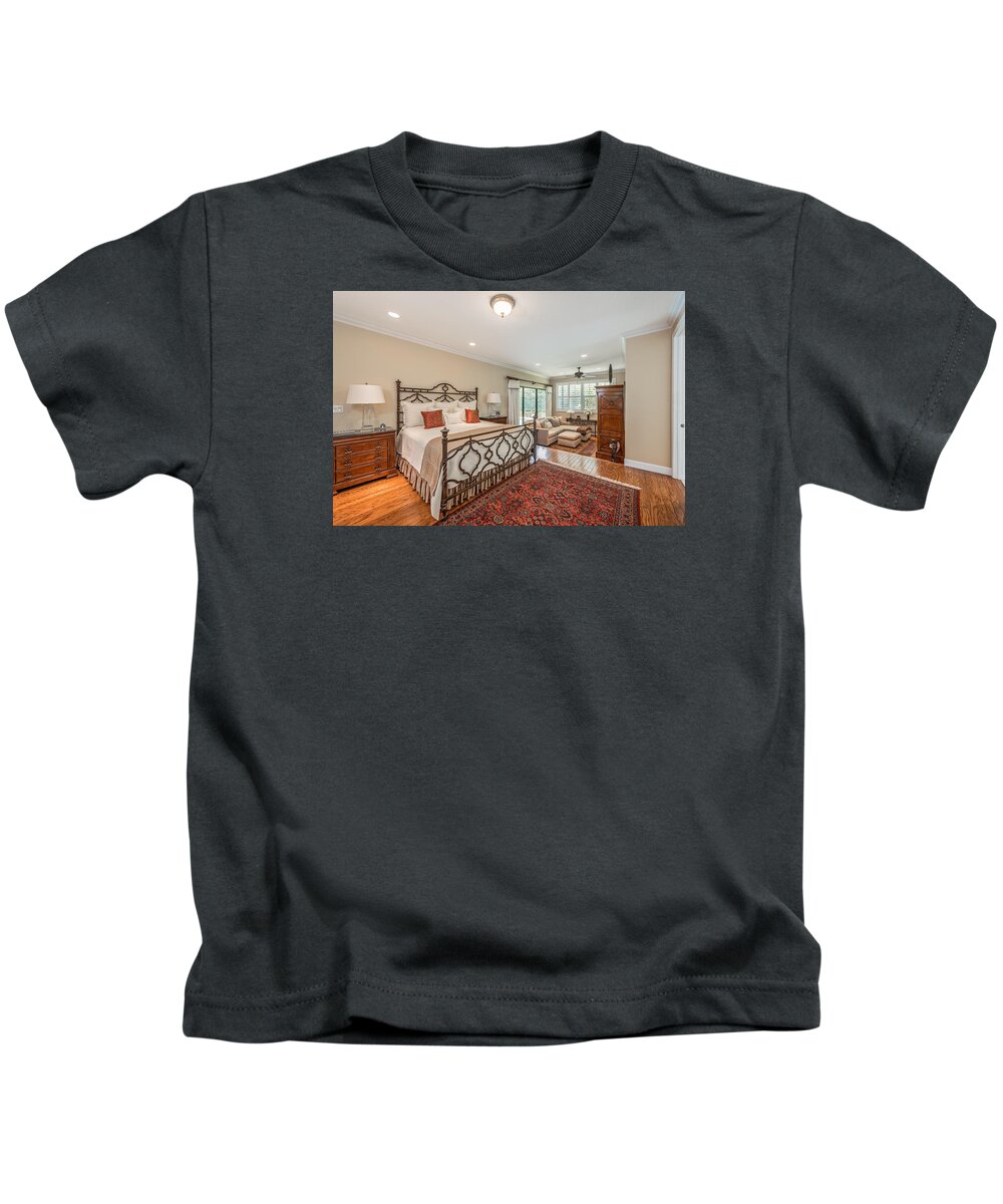  Kids T-Shirt featuring the photograph Master Suite by Jody Lane