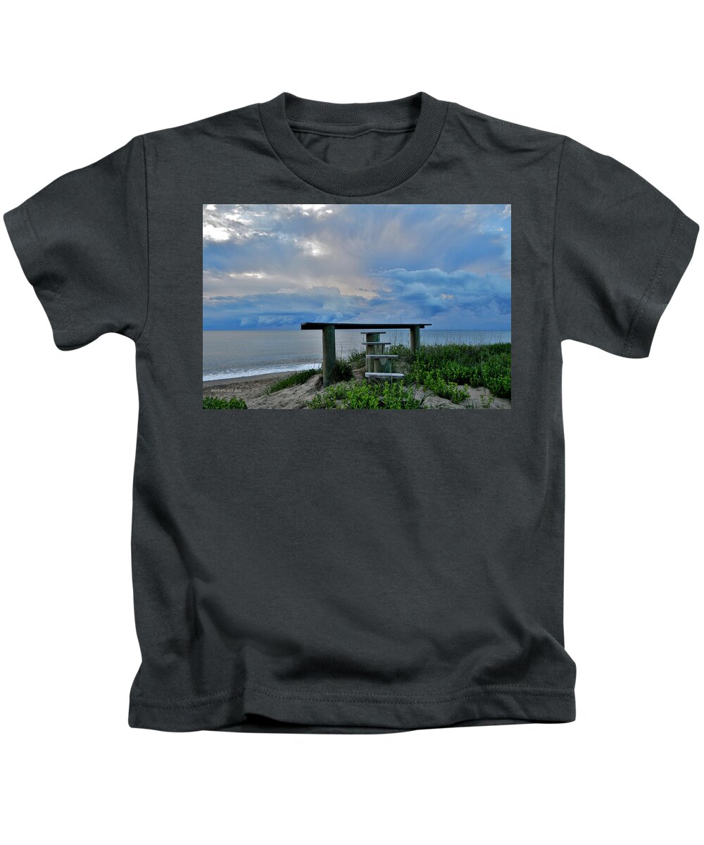 Obx Sunrise Kids T-Shirt featuring the photograph May 7th Sunrise by Barbara Ann Bell