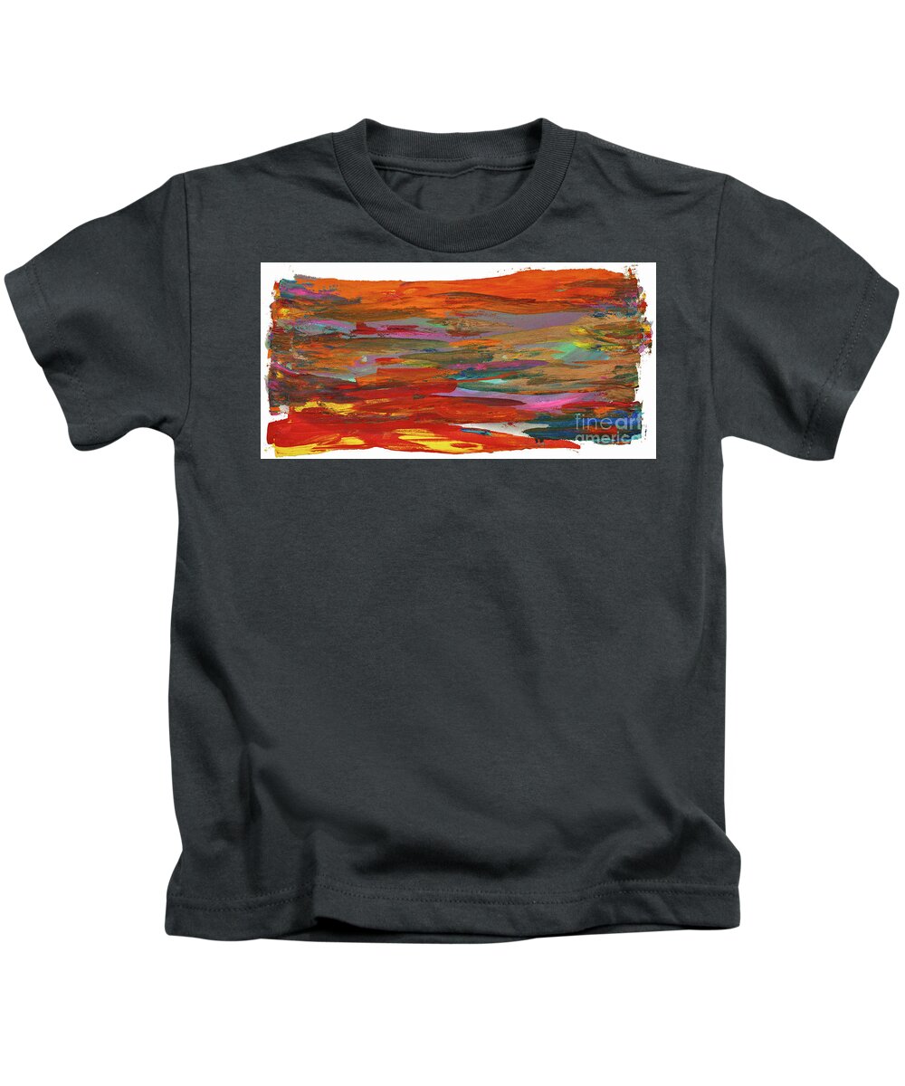 Mesa Kids T-Shirt featuring the painting Mesa Grande by Bjorn Sjogren