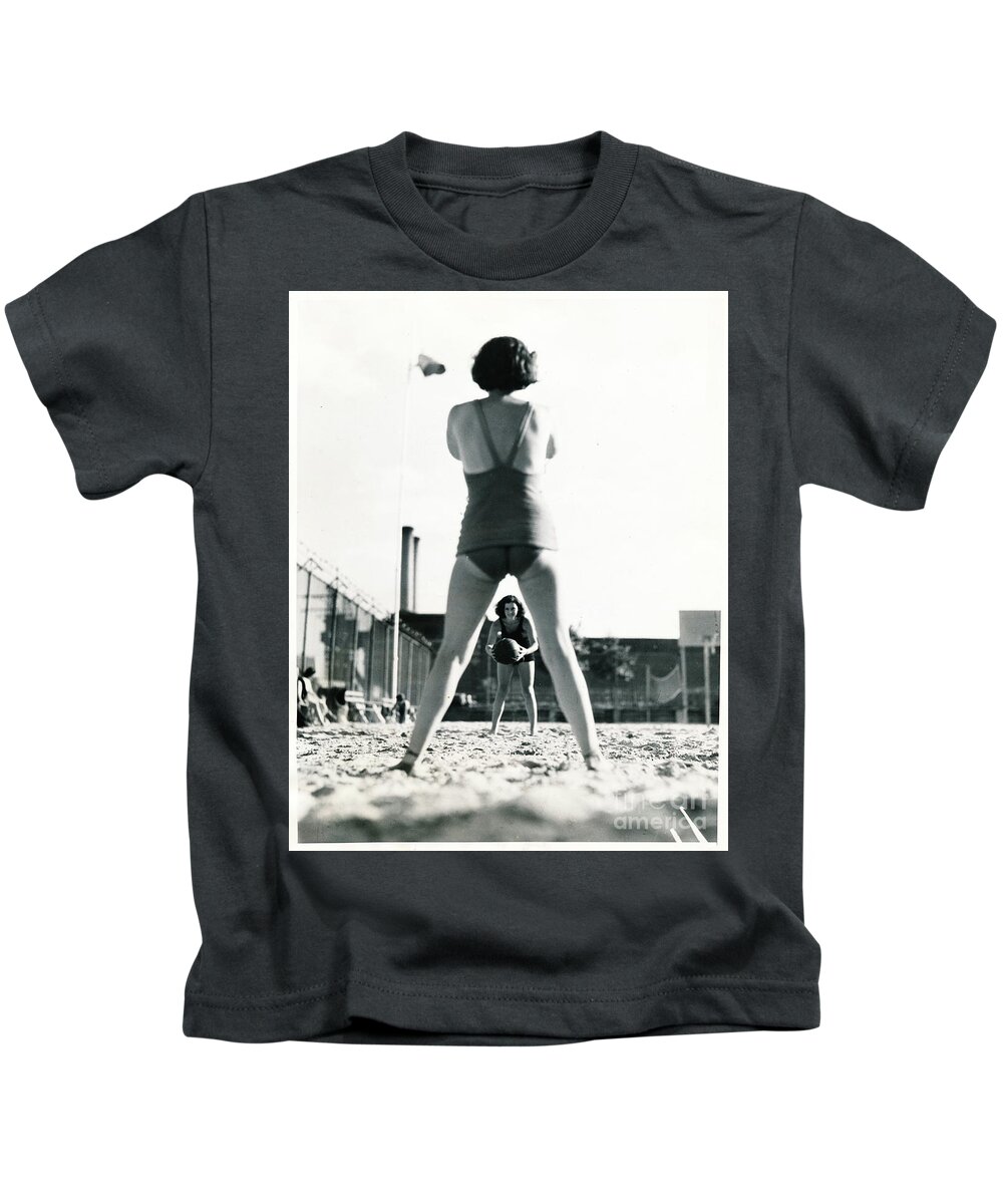Inwood Kids T-Shirt featuring the photograph Miramar Pool, 1932 by Cole Thompson