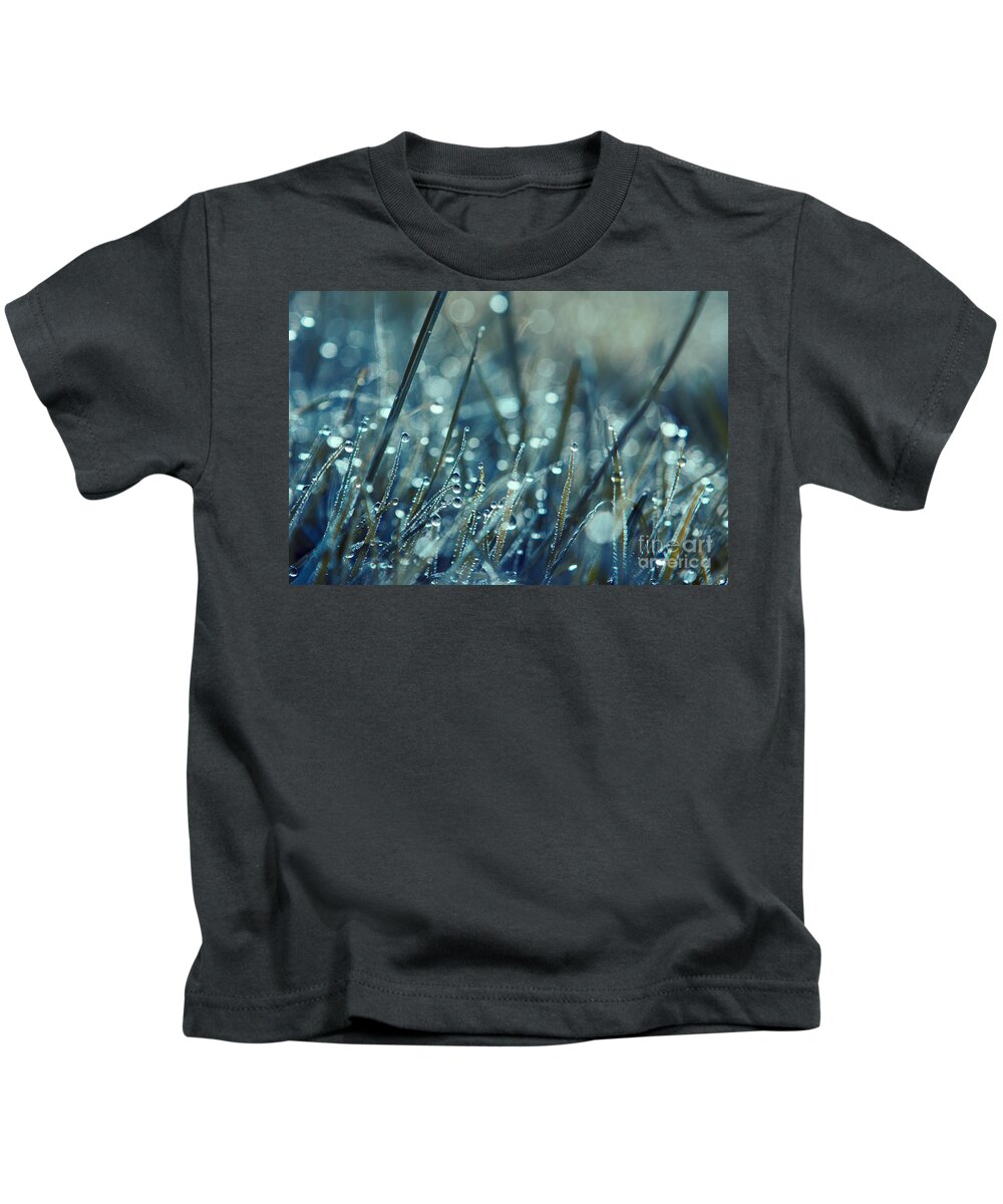 Blue Kids T-Shirt featuring the photograph Mondo - s04 by Variance Collections
