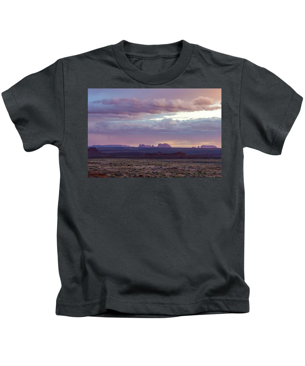  Kids T-Shirt featuring the photograph Monument Valley by Bryan Xavier