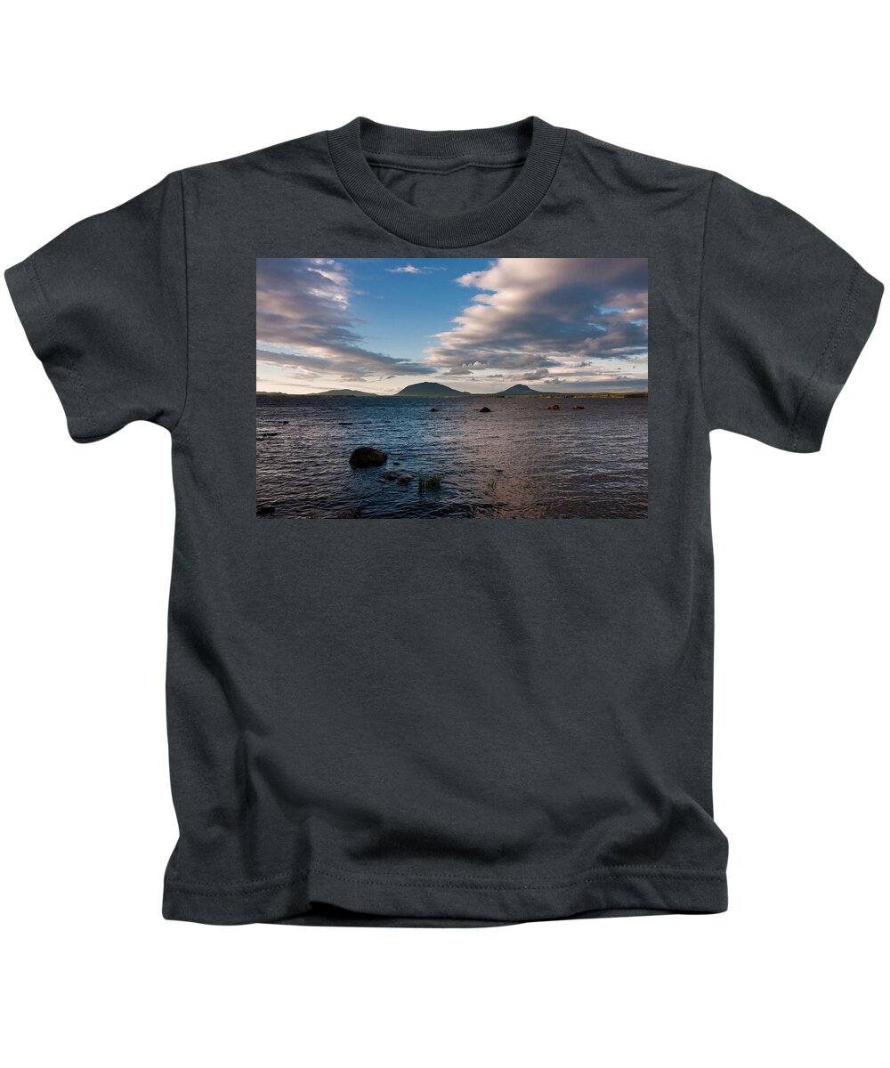 Moosehead Lake Kids T-Shirt featuring the photograph Moosehead Lake Spencer Bay by Brent L Ander