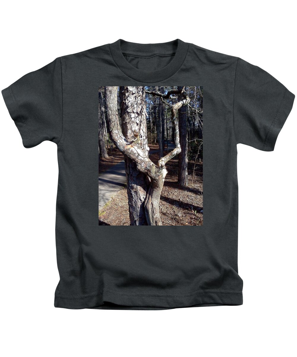 Tree Kids T-Shirt featuring the photograph Mother Nature by Pamela Henry