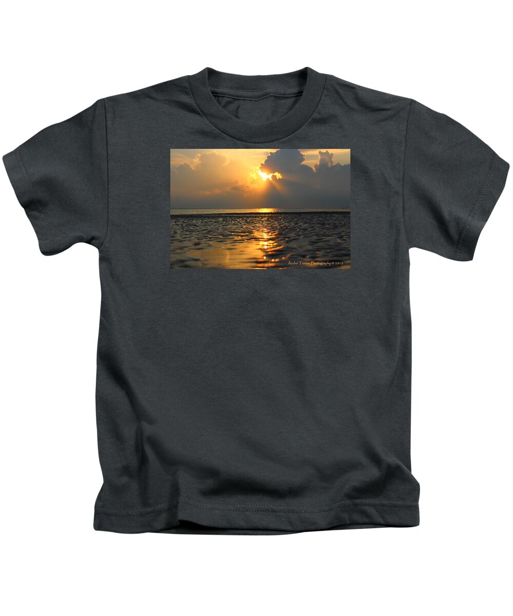 Sunrise Kids T-Shirt featuring the photograph New Day II by Andre Turner
