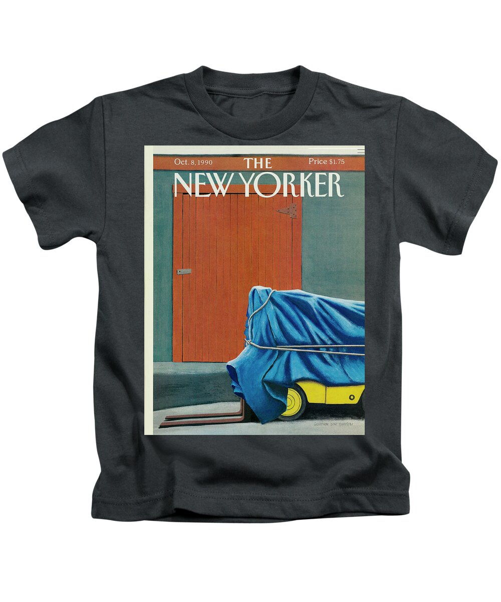 Forklift Kids T-Shirt featuring the drawing New Yorker October 8 1990 by Gretchen Dow Simpson