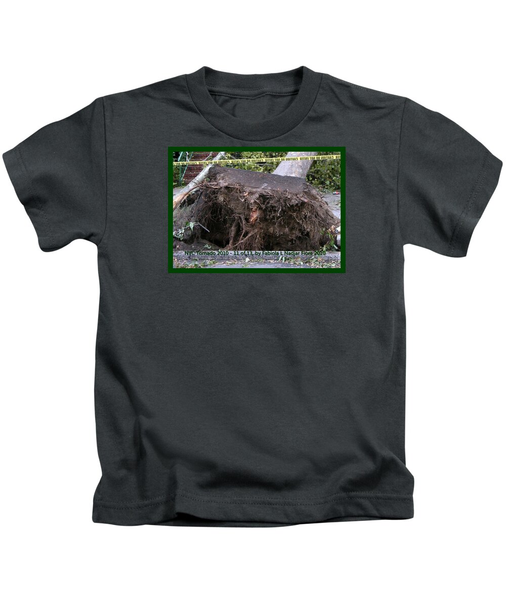 Nyc Kids T-Shirt featuring the photograph NYC Tornado 11 of 13 by Fabiola L Nadjar Fiore