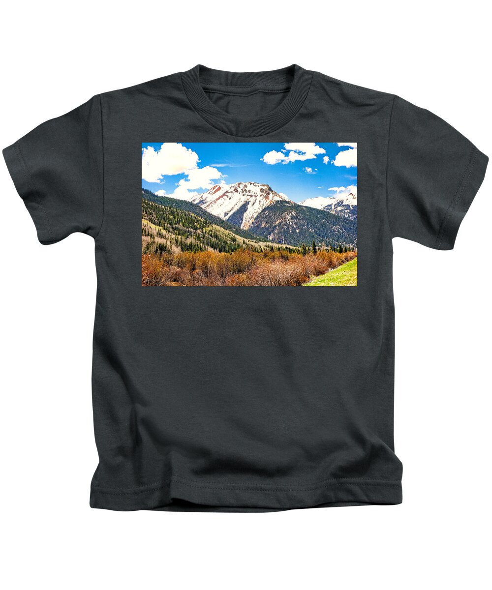 Ohio Peak Kids T-Shirt featuring the photograph Ohio Peak 1 by Robert Meyers-Lussier