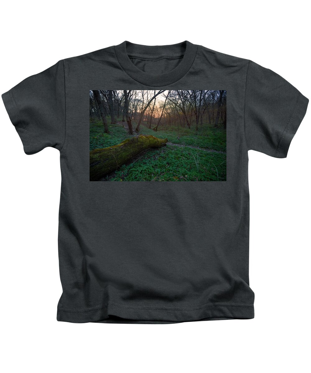 Forest Kids T-Shirt featuring the photograph Once Upon A Time by Aaron J Groen
