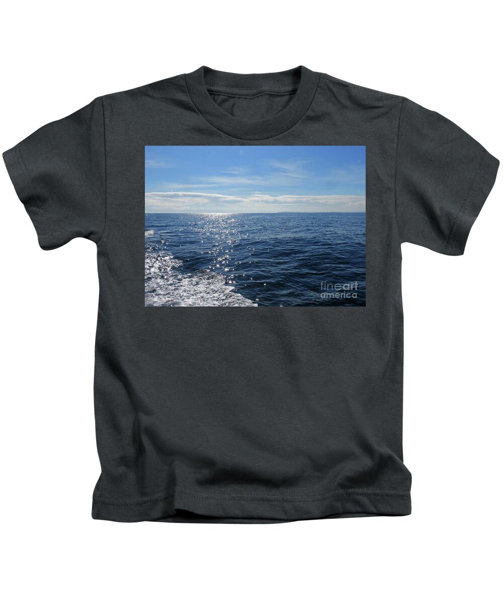 Pacific Ocean Kids T-Shirt featuring the photograph Pacific Ocean by Cindy Murphy - NightVisions