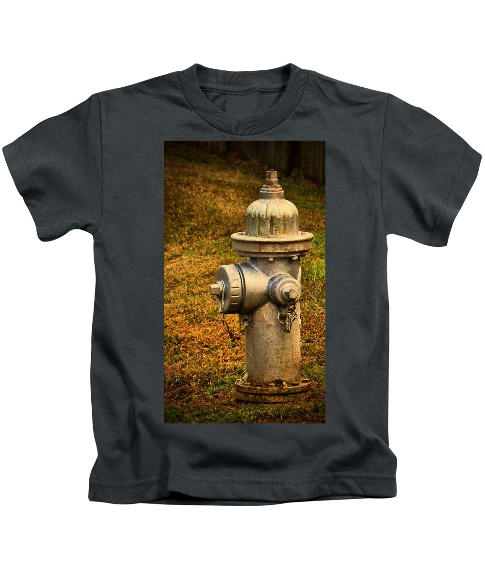 Ine Art Prints Kids T-Shirt featuring the photograph Painted Fireplug by Dave Bosse