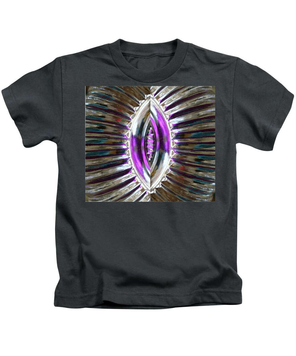 Shiny Kids T-Shirt featuring the digital art Patch Graphic series #44 by Scott S Baker