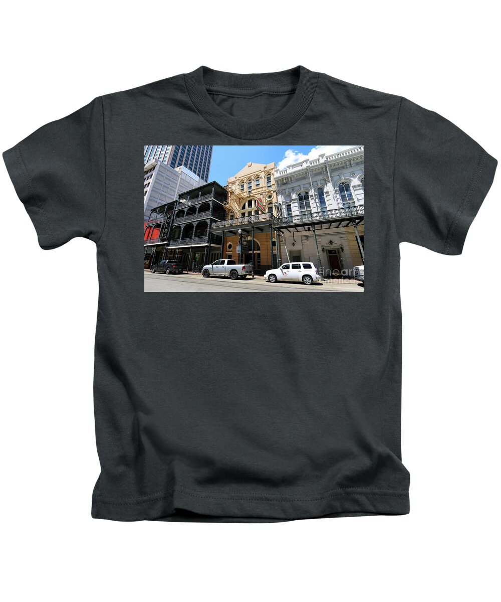 New Orleans Kids T-Shirt featuring the photograph Pearl Oyster Bar by Steven Spak