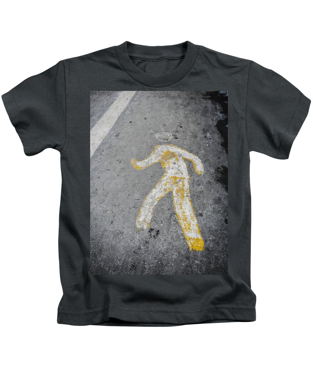 Mark Kids T-Shirt featuring the photograph Pedestrian Lane by Pelo Blanco Photo
