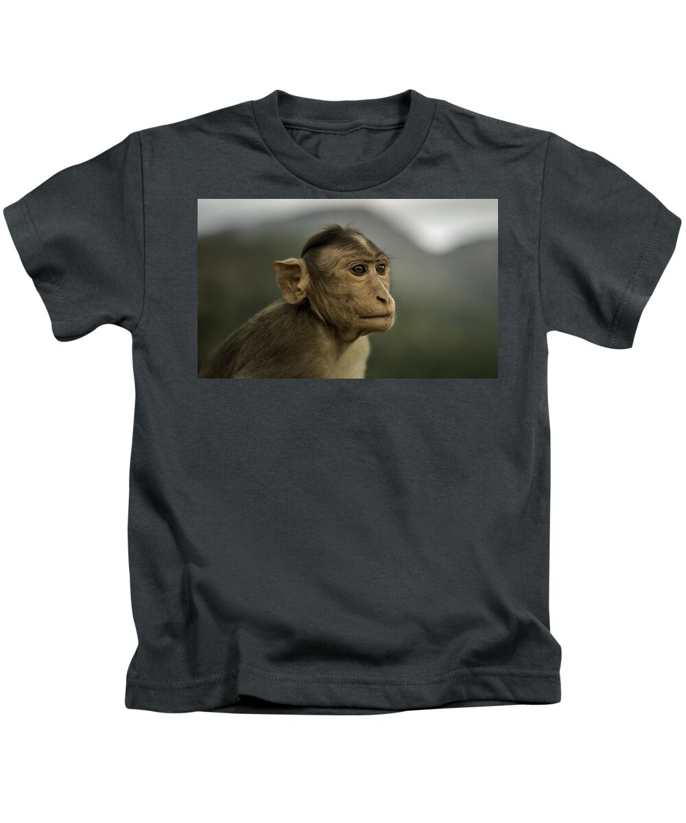 Wildlife Kids T-Shirt featuring the photograph Penny for your thoughts by Chris Cousins