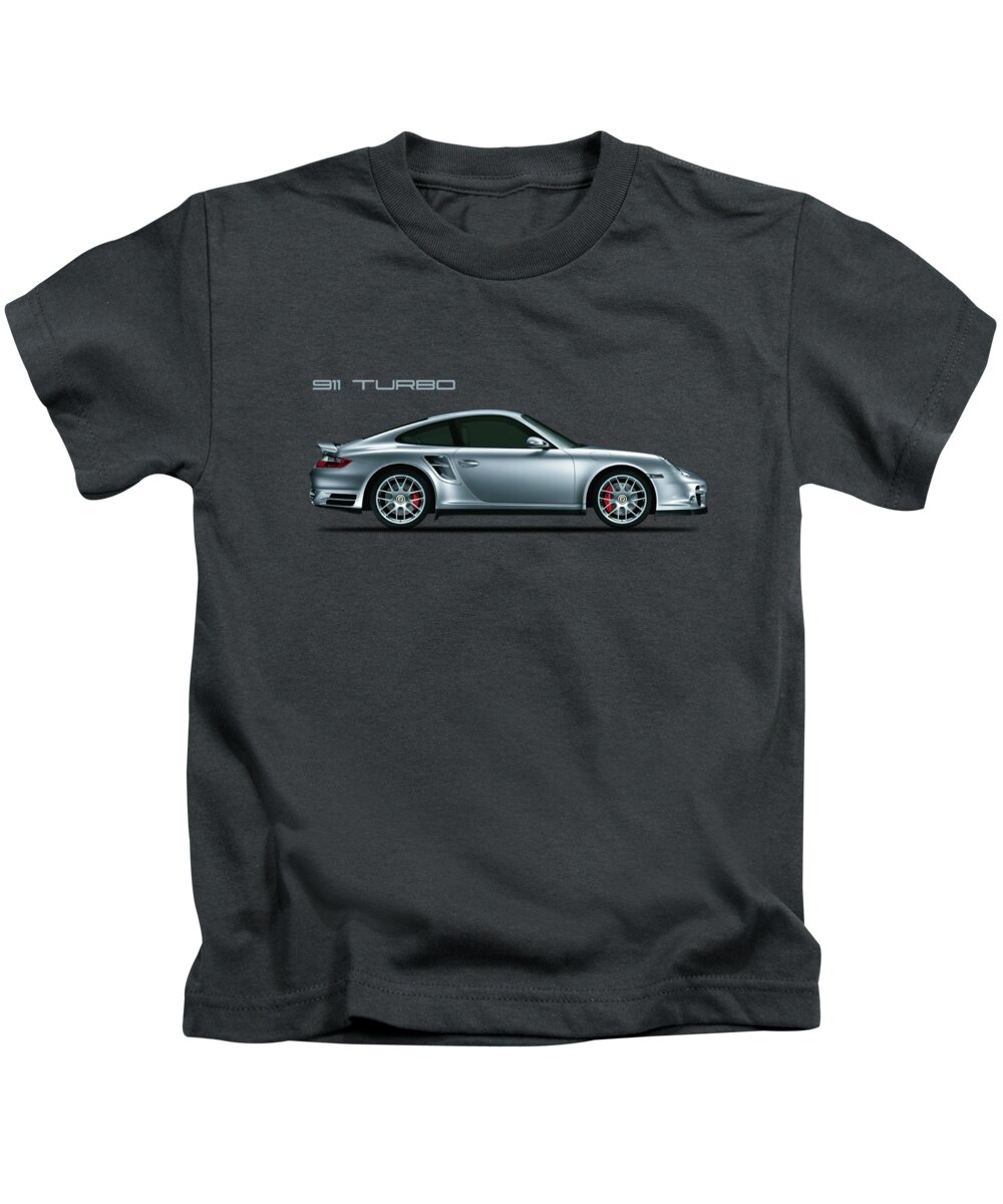 Porsche Kids T-Shirt featuring the photograph The Iconic 911 Turbo by Mark Rogan