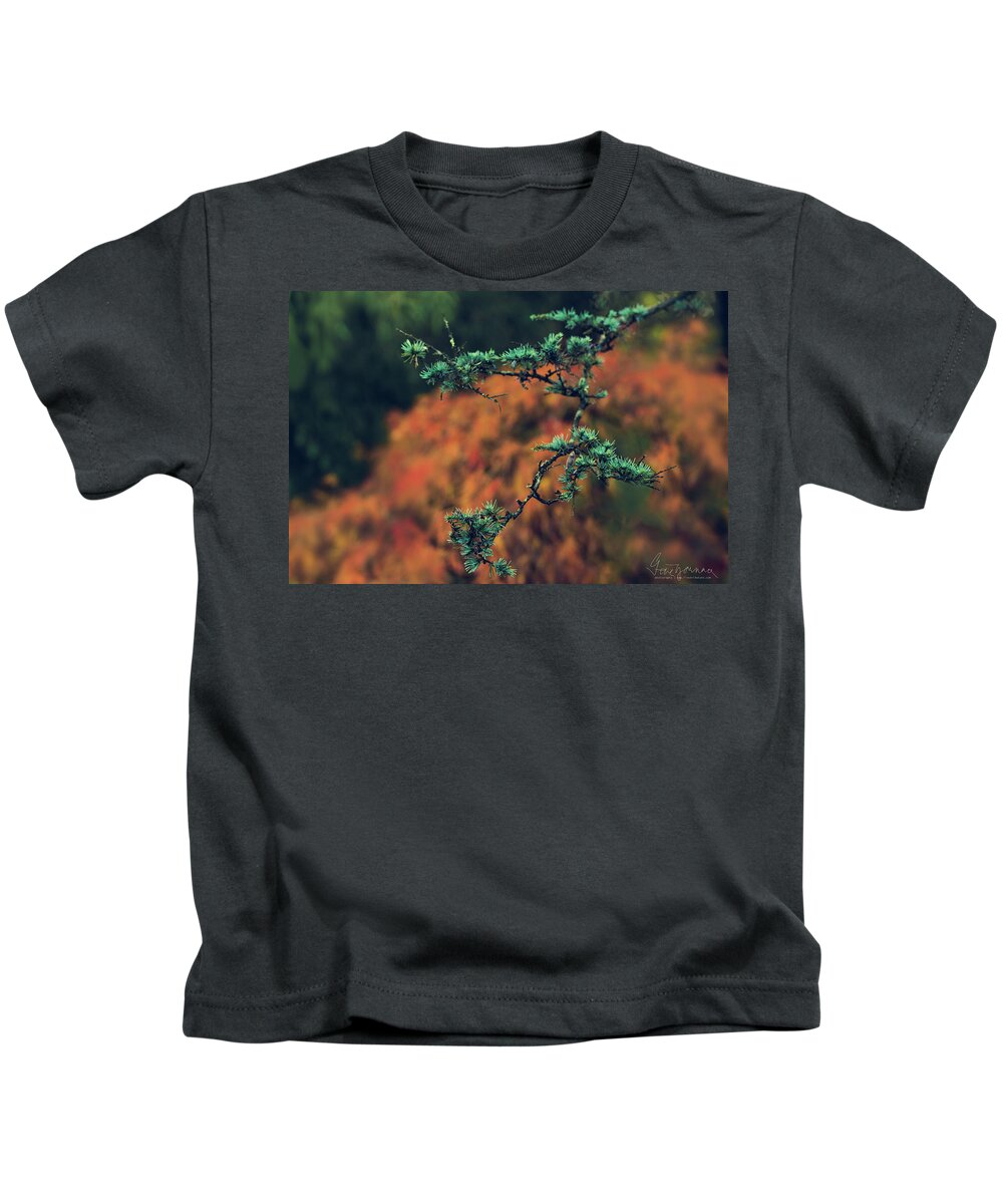 Nature Kids T-Shirt featuring the photograph Prickly Green by Gene Garnace