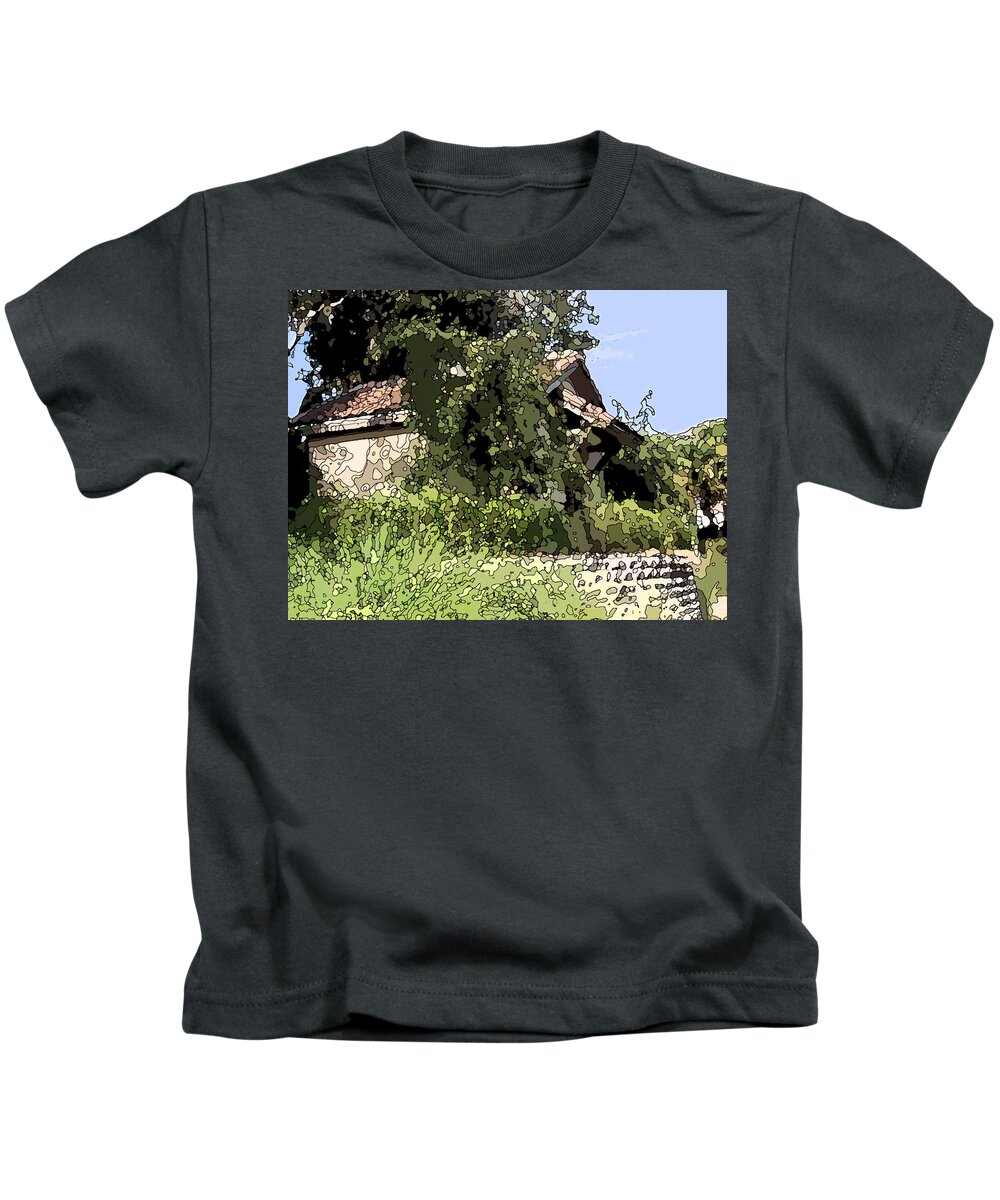 Pump House Kids T-Shirt featuring the photograph Pump House by James Rentz