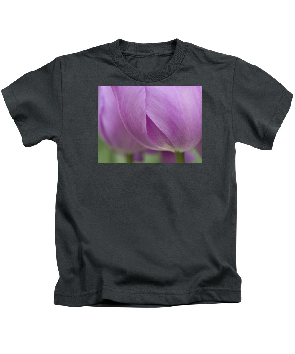 Beauty Kids T-Shirt featuring the photograph Purple Shadow by Eggers Photography