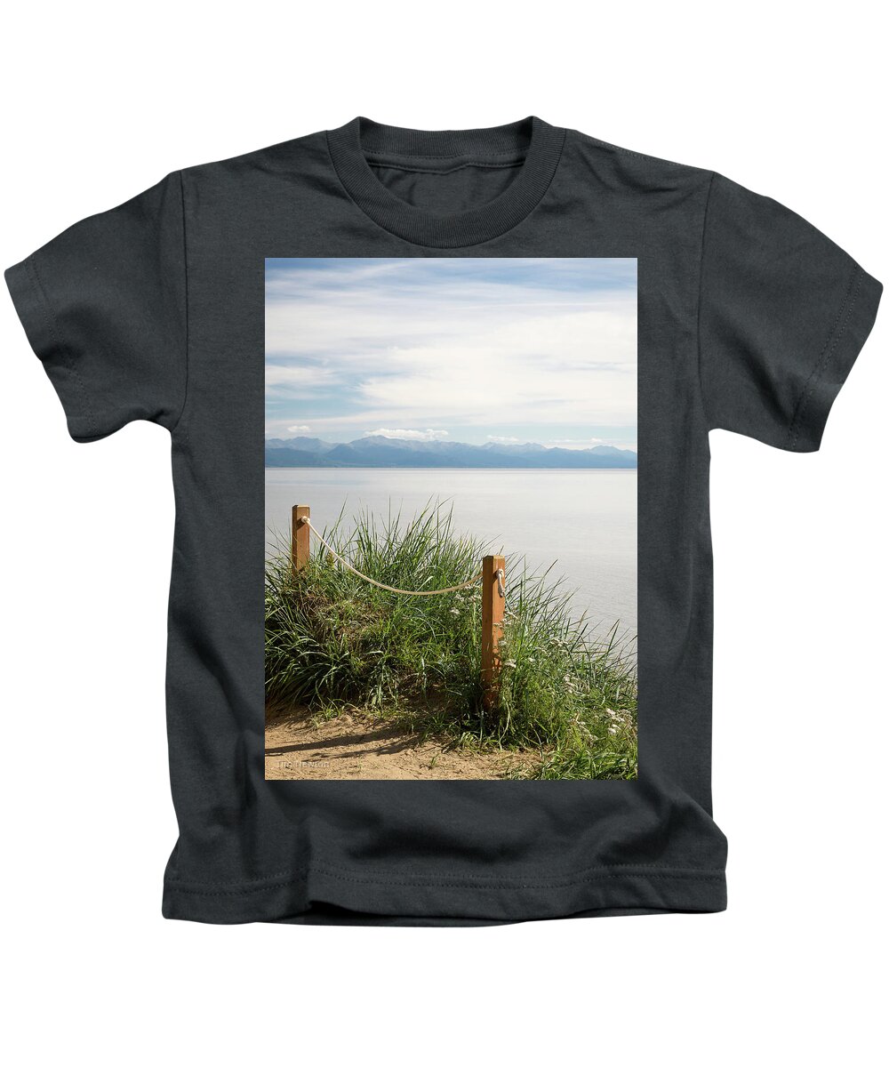 Alaska Kids T-Shirt featuring the photograph Rare Summer Day by Tim Newton